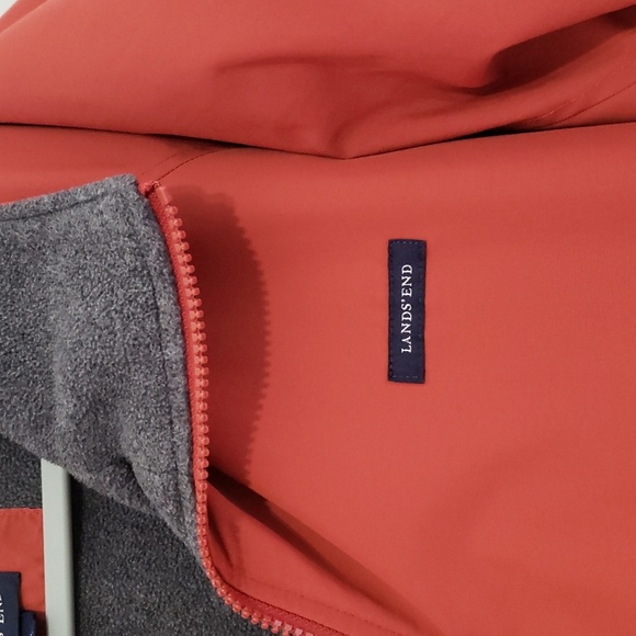 L.L. Bean Insulated Bomber Jacket Men XL Rust Orange Outdoor Work Trail Winter - Picture 2 of 12